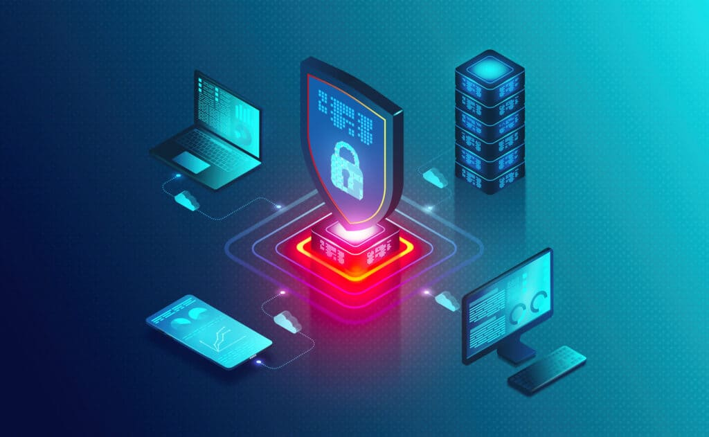 Cybersecurity illustration